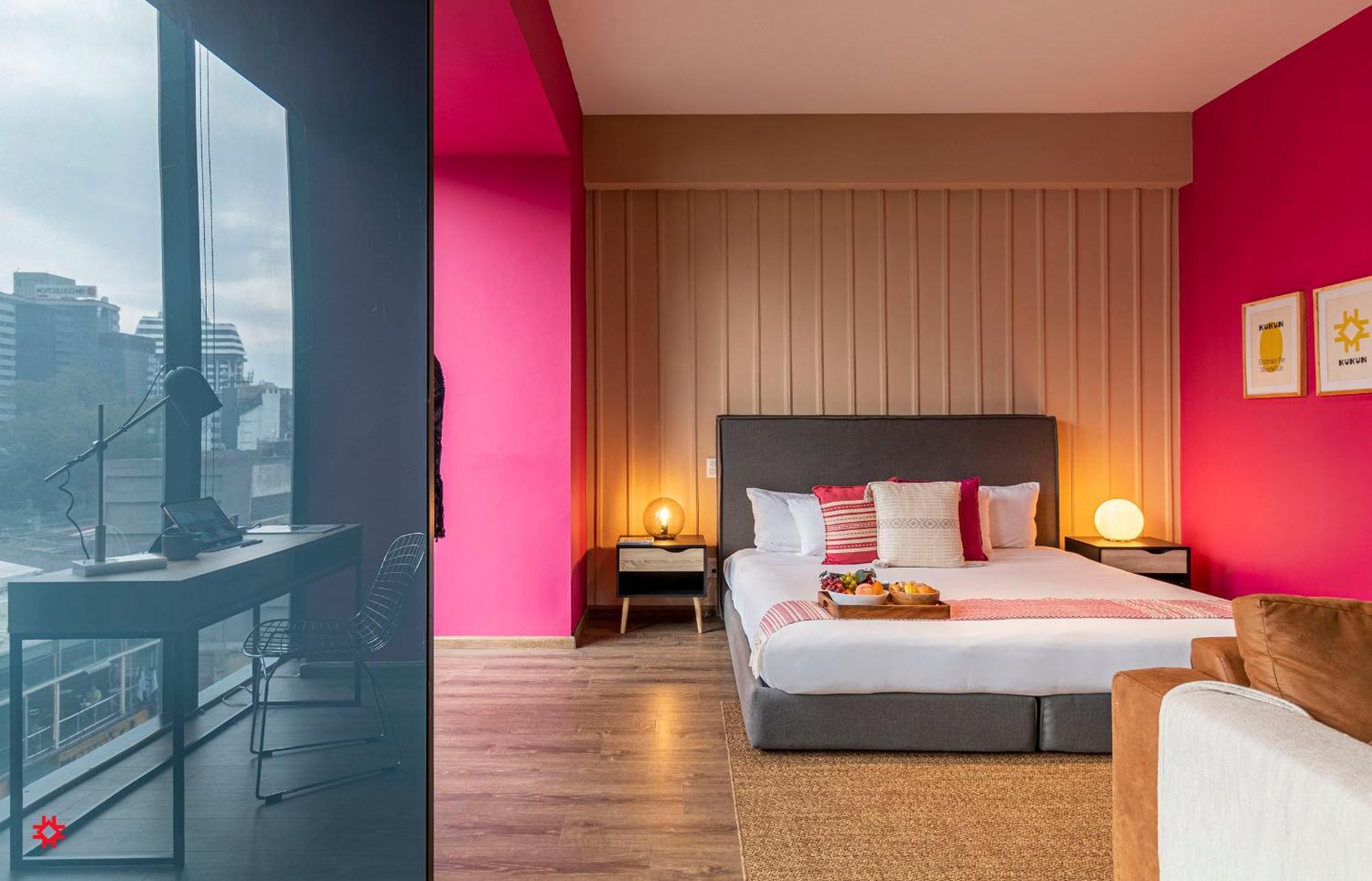 Casa Magenta By Kukun Città del Messico